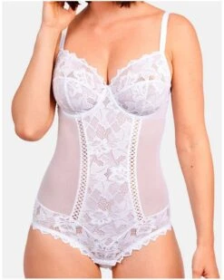 Body Arum By Sans Complexe (Blanc) 7 Body Arum By Sans Complexe (Blanc) -Lingerie Belle body arum by sans complexe blanc 2