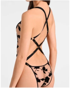 Body Aubade Boite à Désir Belle De Nuit (Noir) -Lingerie Belle body aubade boite a desir belle de nuit noir 3