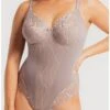 Body Emboîtant Louisa Bracq Julia (Taupe) 1 Body Emboîtant Louisa Bracq Julia (Taupe) -Lingerie Belle body emboitant louisa bracq julia taupe