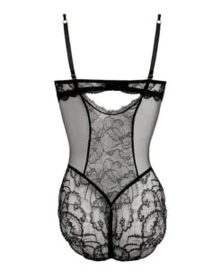 Body String Lise Charmel Féérie Couture (Noir) -Lingerie Belle body string lise charmel feerie couture noir 3
