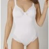 Body Triumph Modern Lace+Cotton (Blanc) -Lingerie Belle body triumph modern lacecotton blanc