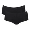 Boxer Sloggi Zero Modal Lot De 2 (Noir) -Lingerie Belle boxer sloggi zero modal lot de 2 noir