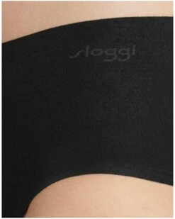 Boxer Sloggi Zero Modal Lot De 2 (Noir) -Lingerie Belle boxer sloggi zero modal lot de 2 noir 2