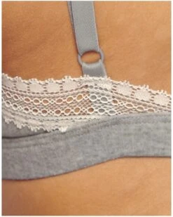 Brassière Sloggi GO Ribbed Coton Bio (Medium Grey Melange) 9 Brassière Sloggi GO Ribbed Coton Bio (Medium Grey Melange) -Lingerie Belle brassiere sloggi go ribbed coton bio medium grey melange 2