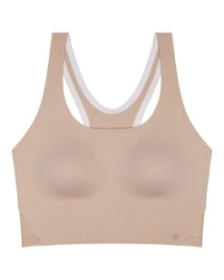 Brassière Top Triumph Flex Smart (Soft Praline) -Lingerie Belle brassiere top triumph flex smart soft praline 2