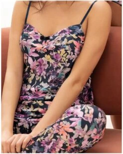 Caraco Antigel Mille Pétales (Pétales Aquarelle) 7 Caraco Antigel Mille Pétales (Pétales Aquarelle) -Lingerie Belle caraco antigel mille petales petales aquarelle 2