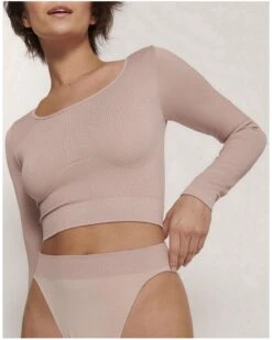 Crop Top Sloggi Ever Infused (Foggy Mauve)