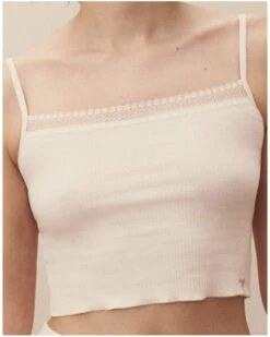 Crop Top Sloggi GO Ribbed (Angora)
