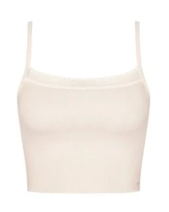 Crop Top Sloggi GO Ribbed (Angora) -Lingerie Belle crop top sloggi go ribbed angora 3