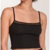 Crop Top Sloggi GO Ribbed (Noir)
