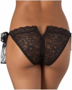 Culotte Coquine Aubade Boîte à Désir (Noir) -Lingerie Belle culotte coquine aubade boite a desir noir 3