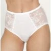 Culotte Taille Haute Louisa Bracq Elise (Blanc) -Lingerie Belle culotte taille haute louisa bracq elise blanc
