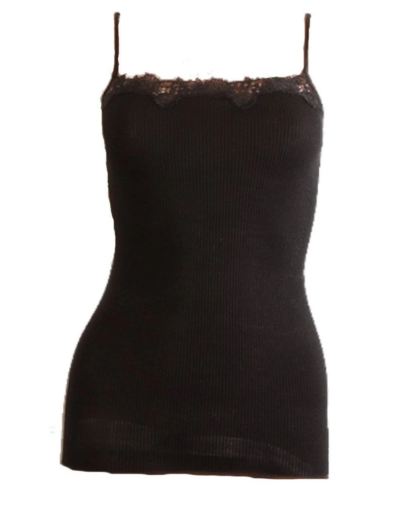 Débardeur Bretelles Fines Moretta Laine & Soie 4 Débardeur Bretelles Fines Moretta Laine & Soie – Image 2