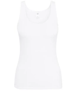 Débardeur Calida Hosen 100% Coton (Blanc) 7 Débardeur Calida Hosen 100% Coton (Blanc) -Lingerie Belle debardeur calida hosen 100 coton blanc 2