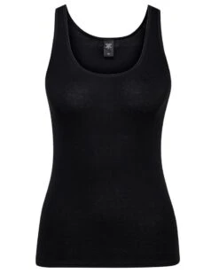 Débardeur Calida Hosen 100% Coton (Noir) -Lingerie Belle debardeur calida hosen 100 coton noir 2