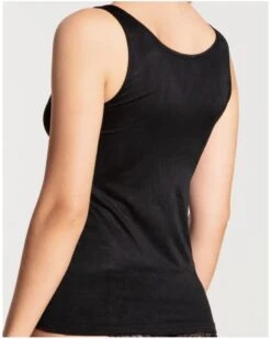 Débardeur Calida Sensual Secrets (Noir) -Lingerie Belle debardeur calida sensual secrets noir 1