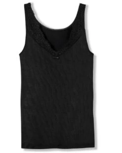 Débardeur Calida Sensual Secrets (Noir) -Lingerie Belle debardeur calida sensual secrets noir 2