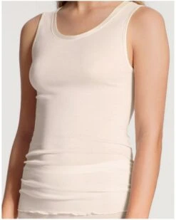 Débardeur Calida True Confidence Laine & Soie (Light Ivory)