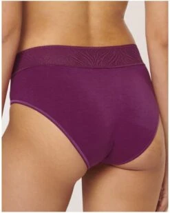 Hipster Menstruel Light Sloggi Period Pants (Wine) -Lingerie Belle hipster menstruel light sloggi period pants wine 2
