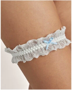 Jarretière Aubade Pour Toujours (Opale) -Lingerie Belle jarretiere aubade pour toujours opale 4