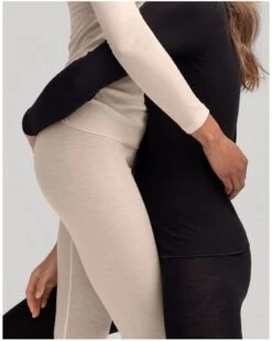 Legging Calida True Confidence Laine & Soie (Light Ivory) -Lingerie Belle legging calida true confidence laine soie light ivory 4