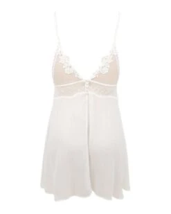 Nuisette Sexy Lise Charmel Imagine La Beauté (Ecru Nacre) -Lingerie Belle nuisette sexy lise charmel imagine la beaute ecru nacre 2