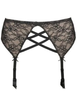 Porte JarretellesPrima Donna Livonia (Noir) -Lingerie Belle porte jarretelles prima donna livonia noir 4