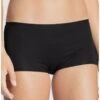 Shorty Calida Natural Comfort (Noir) 2 Shorty Calida Natural Comfort (Noir) -Lingerie Belle shorty calida natural comfort noir