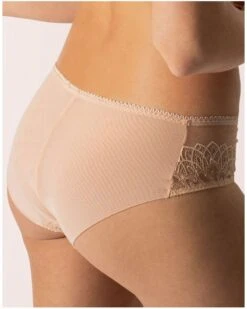 Shorty Empreinte Swan (Plume) -Lingerie Belle shorty empreinte swan plume 2