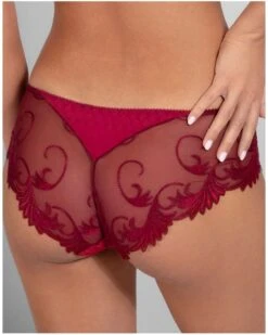 Shorty Empreinte Thalia (Sangria) -Lingerie Belle shorty empreinte thalia sangria 2