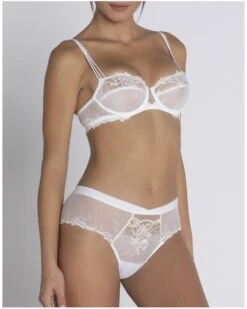 Shorty Lise Charmel Source Beauté (Ecru Nacre) -Lingerie Belle shorty lise charmel source beaute ecru nacre 2