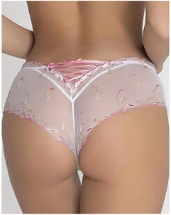 Shorty Séduction Lise Charmel Été Frivole (Blanc Frivole) -Lingerie Belle shorty seduction lise charmel ete frivole blanc frivole 4