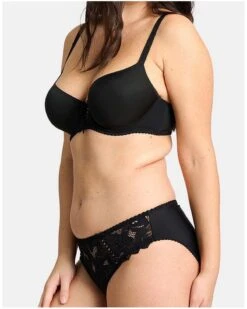 Slip Arum By Sans Complexe (Noir) -Lingerie Belle slip arum by sans complexe noir 3
