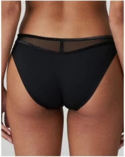 Slip Brésilien Marie Jo Lous (Noir) -Lingerie Belle slip bresilien marie jo lous noir 2