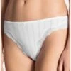 Slip Calida Etude Toujours (Blanc) -Lingerie Belle slip calida etude toujours blanc