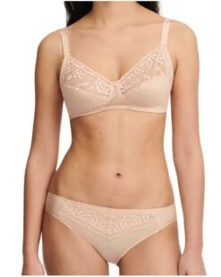 Slip Chantelle Every Curve (Beige Doré) -Lingerie Belle slip chantelle every curve beige dore 3