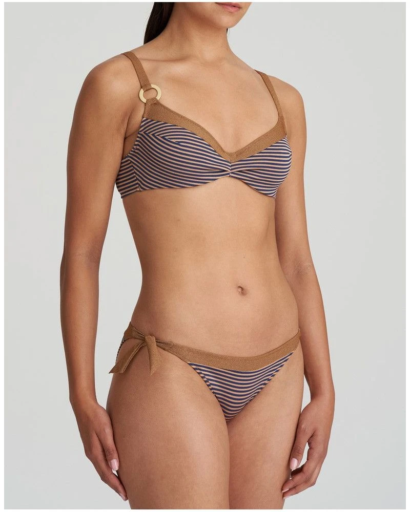 Slip De Bain Taille Basse à Ficelles Marie Jo Bain Saturna (Ocean Bronze) 4 Slip De Bain Taille Basse à Ficelles Marie Jo Bain Saturna (Ocean Bronze) – Image 2