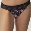 Slip Empreinte Eden (Indigo) 1 Slip Empreinte Eden (Indigo) -Lingerie Belle slip empreinte eden indigo