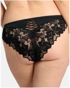 Slip Sans Complexe Arum Prima (Noir) -Lingerie Belle slip sans complexe arum prima noir 2