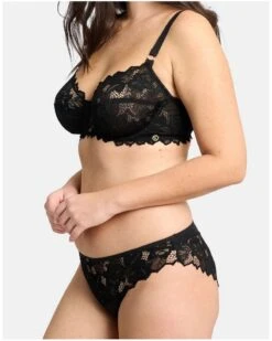 Slip Sans Complexe Arum Prima (Noir) -Lingerie Belle slip sans complexe arum prima noir 3