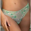 Slip Séduction Lise Charmel Amour Nymphea (Jade Aqua) -Lingerie Belle slip seduction lise charmel amour nymphea jade aqua