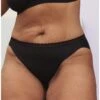 Slip Sloggi Body Adapt Twist (Noir) -Lingerie Belle slip sloggi body adapt twist noir