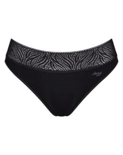 Slip Tai Menstruel Light Sloggi Period Pants (Noir) -Lingerie Belle slip tai menstruel light sloggi period pants noir 4