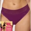 Slip Tai Menstruel Medium Sloggi Period Pants (Wine) -Lingerie Belle slip tai menstruel medium sloggi period pants wine