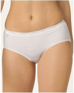 Slips Midi Basic + Sloggi (Lot De 4) -Lingerie Belle slips midi basic sloggi lot de 4 2