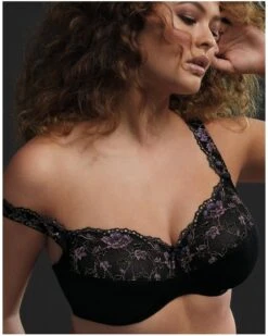 Soutien-gorge Armatures Bien-être Rosa Faia Colette (Noir) -Lingerie Belle soutien gorge armatures bien etre rosa faia colette noir 1
