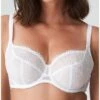 Soutien-gorge Balconnet Coupe Tulipe Prima Donna Sophora (Blanc) -Lingerie Belle soutien gorge balconnet coupe tulipe prima donna sophora blanc
