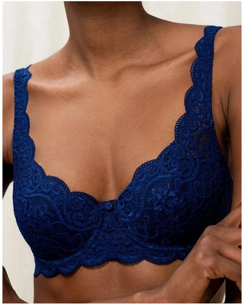 Soutien-gorge Balconnet Triumph Amourette 300 (Deep Water) 4 Soutien-gorge Balconnet Triumph Amourette 300 (Deep Water) – Image 2