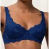 Soutien-gorge Balconnet Triumph Amourette 300 (Deep Water) -Lingerie Belle soutien gorge balconnet triumph amourette 300 deep water