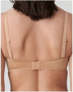 Soutien-gorge Bandeau Prima Donna Satin (Cognac) -Lingerie Belle soutien gorge bandeau prima donna satin cognac 3